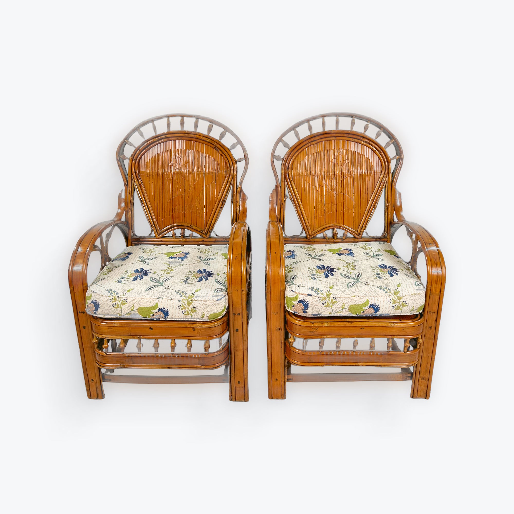 19th Century Bamboo Chairs